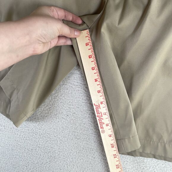 Nike Golf Shorts Mens Sz 34 Dri-Fit Khaki Beige Bone Tech Chino Stretch - Picture 9 of 16
